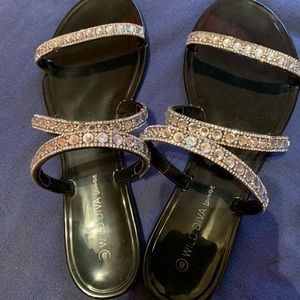 Bling sandals!
